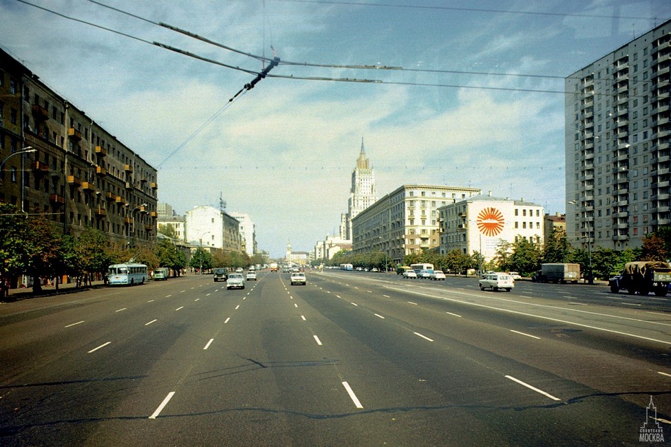 Москва 60-х в цвете