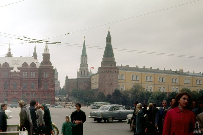 Москва 60-х в цвете