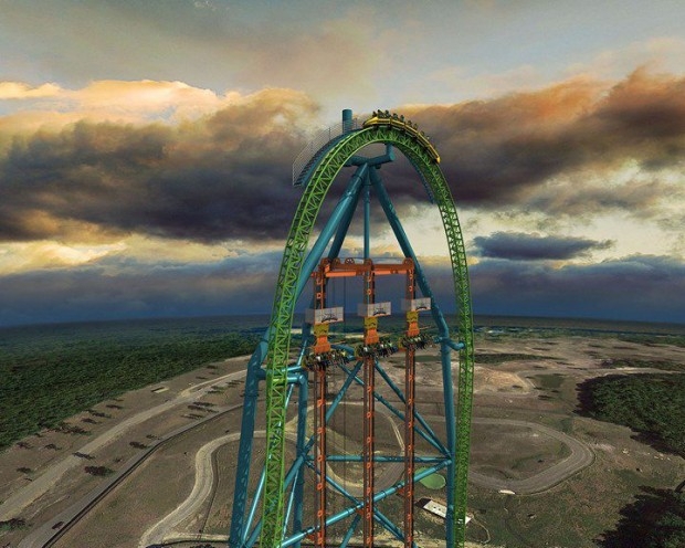 Zumanjaro — самая высокая американская горка в мире 