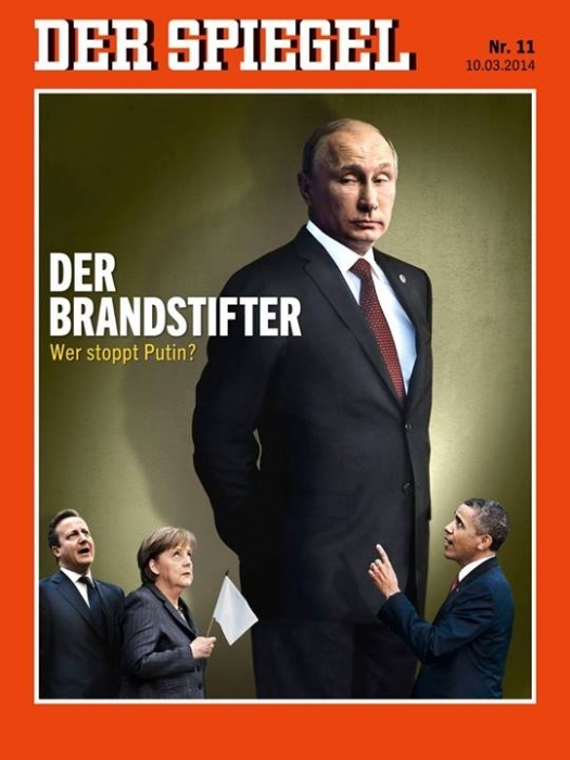 Эволюция Путина: 28 журнальных обложек с российским президентом.