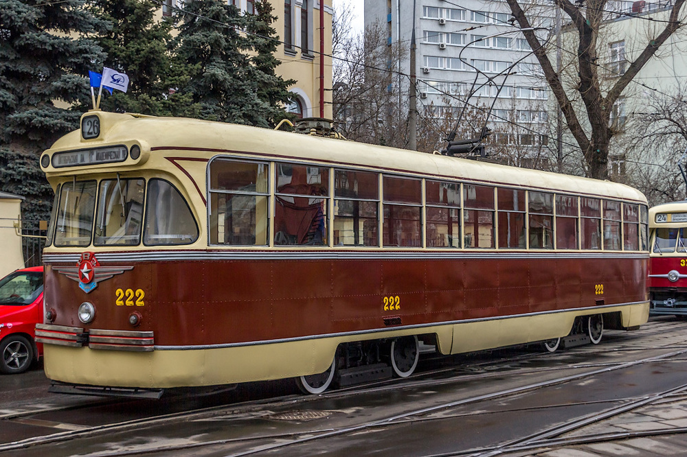 Парад трамваев в Москве