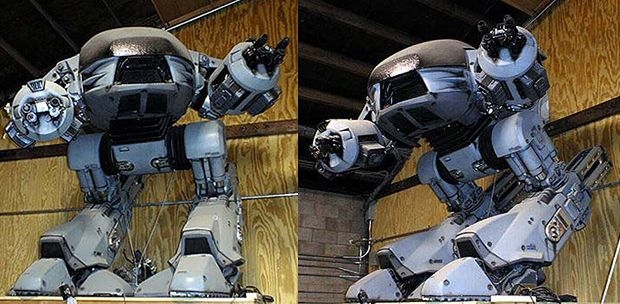 Как создавался "Робот - полицейский" 