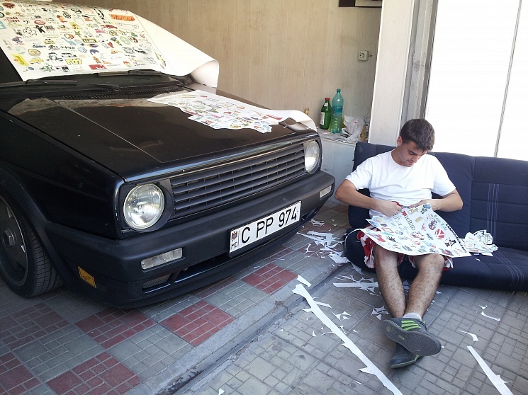 Турброванный Golf II GTI