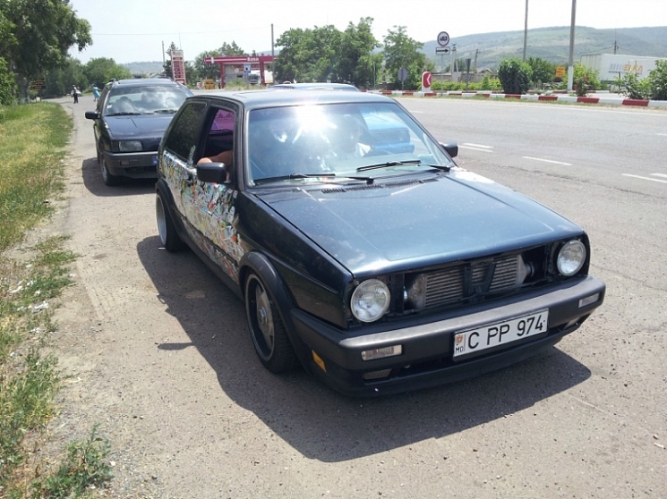 Турброванный Golf II GTI