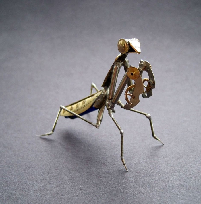 Механические насекомые из старых часов от Justin Gershenson-Gates