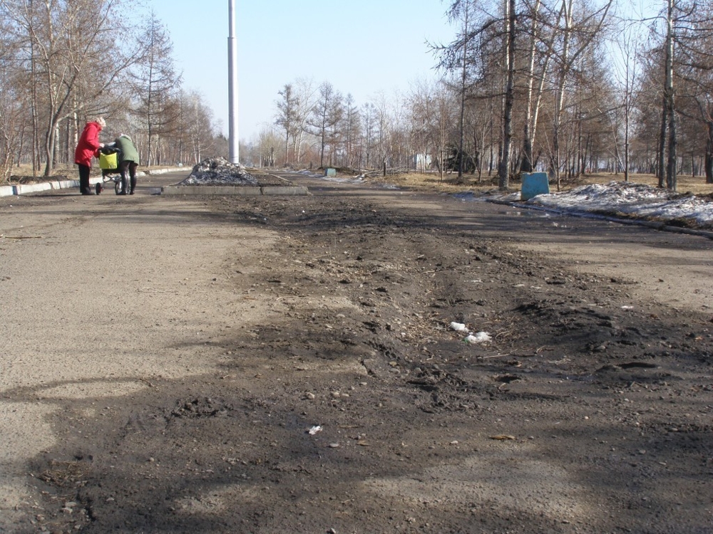 Весна в Красноярских дворах часть 2