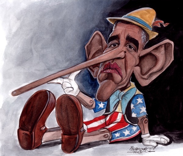 Американцы считают, что Обама лжет о важных проблемах