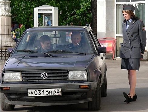 Красивые российские женщины-полицейские (милиционерши)