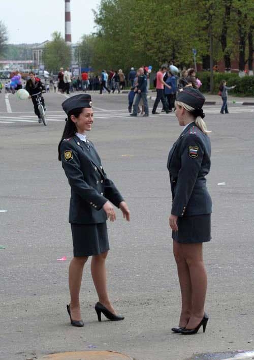 Красивые российские женщины-полицейские (милиционерши)