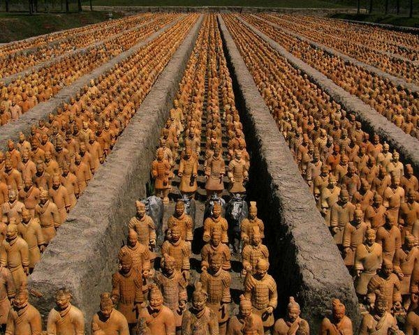 Тайна терракотовой армии. Зачем император создал 8000 глиняных копий?