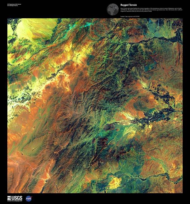 Потрясающие спутниковые фотографии Земли