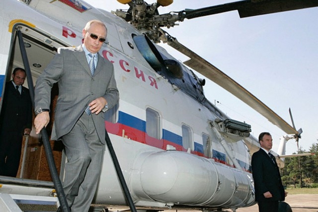 Внутри президентского вертолёта Путина. Без политики, просто интересно