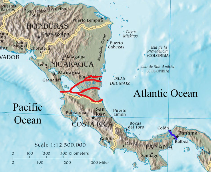 Россия и Китай построят конкурента Панамскому каналу - в Никарагуа