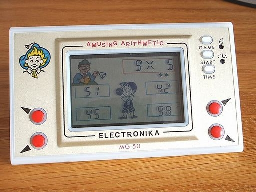 Карманные электронные игры из прошлого