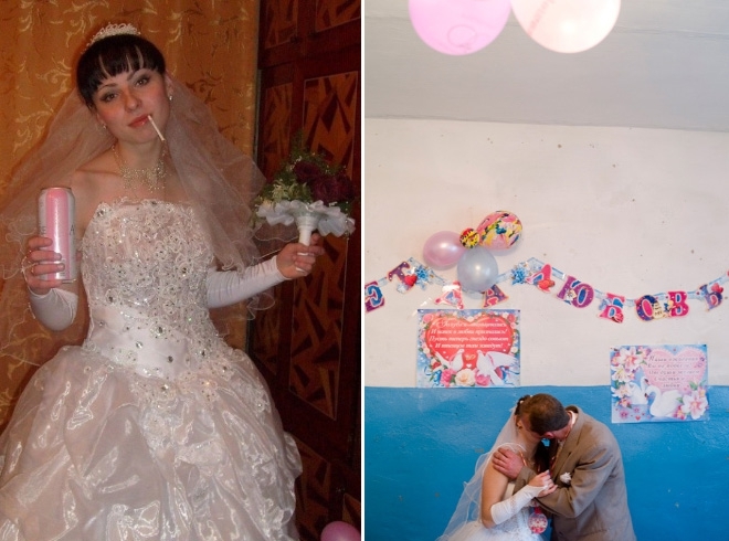  Типичные свадебные фотографии у русских