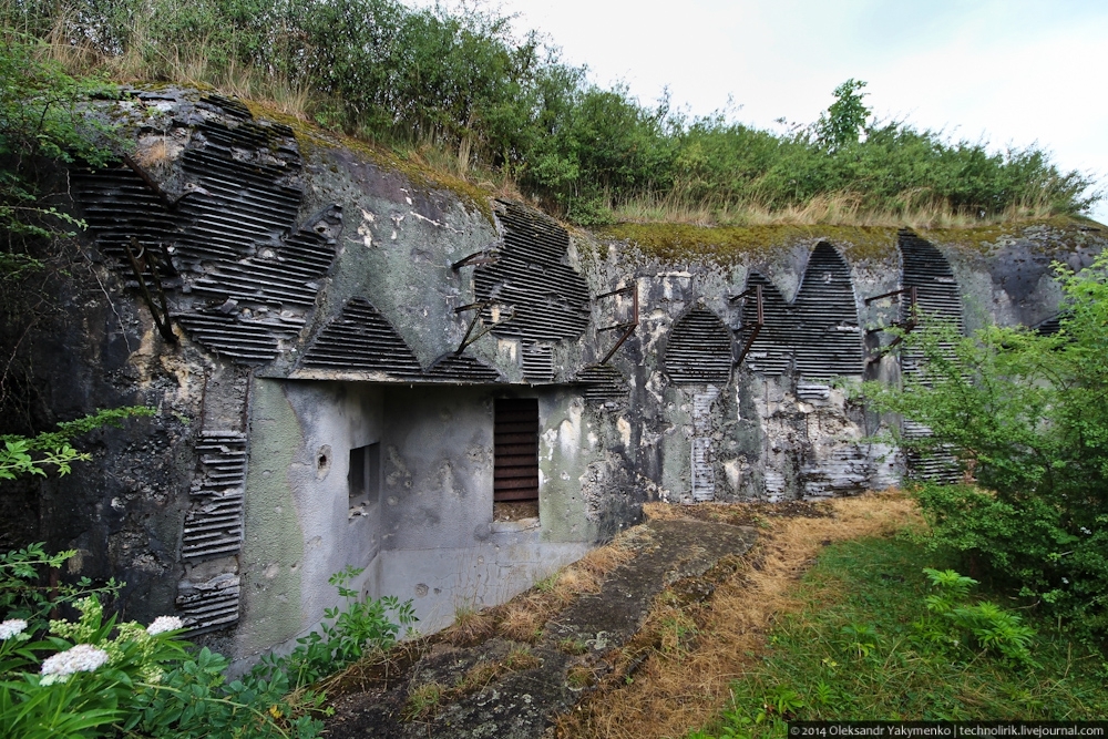 Заброшенный форт линии Мажино PO Welschhof