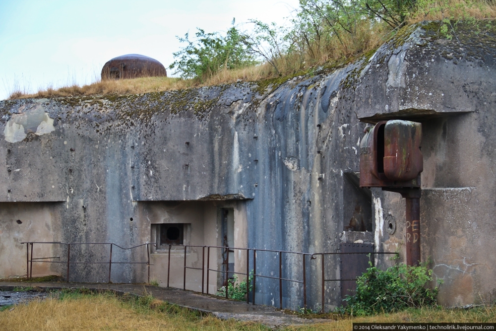 Заброшенный форт линии Мажино PO Welschhof