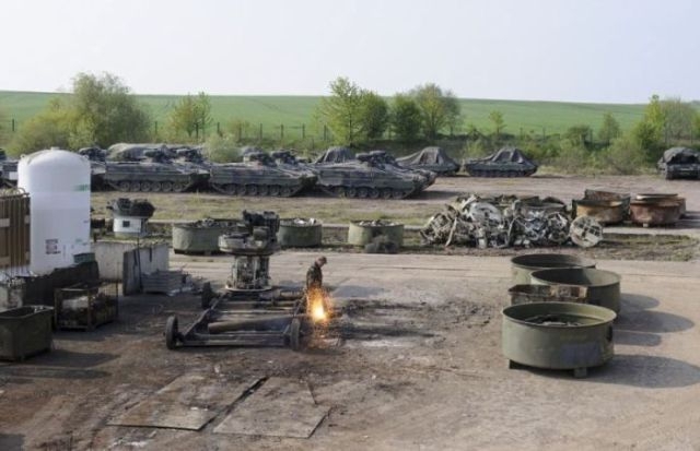 кладбище танков