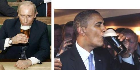 Сравнение Путина и Обамы.