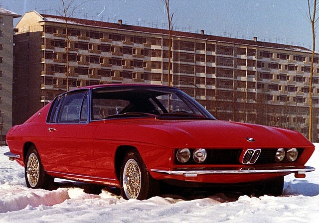 Редкие концепты BMW из шестидесятых