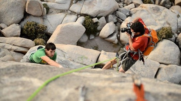 Как фотографируют альпинистов?