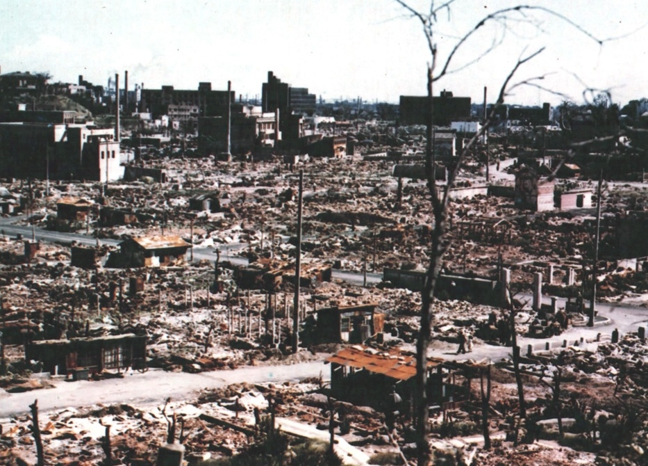 Хиросима 6 августа 1945 года.