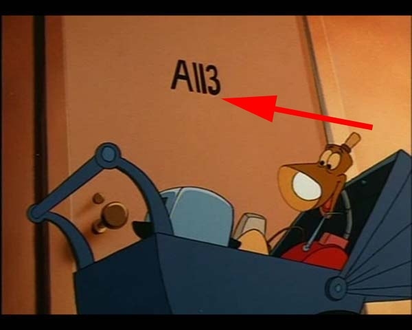 Секретный код A113 в анимационных фильмах и сериалах
