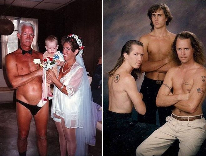 Неудачные семейные фотографии американцев