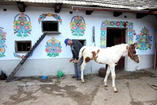 Самобытная расписная деревня Залипье