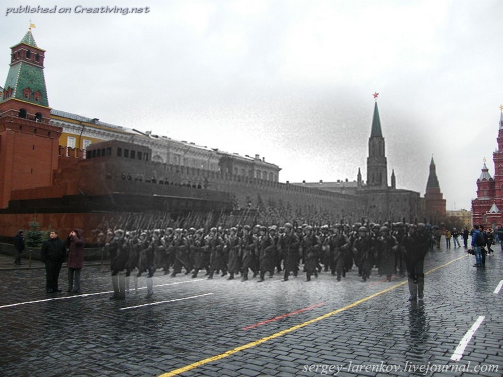 Эхо Второй Мировой войны в фотопроекте Сергея Ларенкова