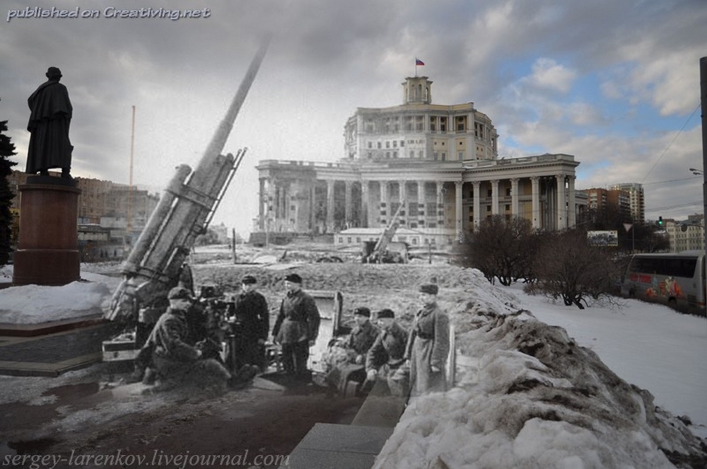 Эхо Второй Мировой войны в фотопроекте Сергея Ларенкова
