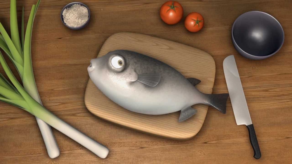 Рыбка fugu 