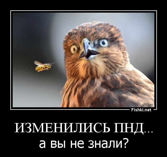 Изменились ПНД...