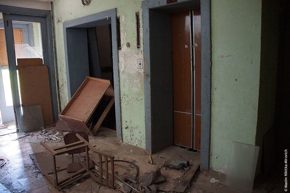 Экскурсия по 16-ти этажке в Припяти