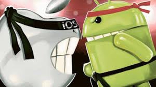 Война фанатов Apple iOS против фанатов Google Android в картинках