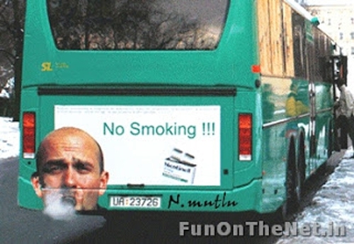 Социальная реклама: борьба с курением.
