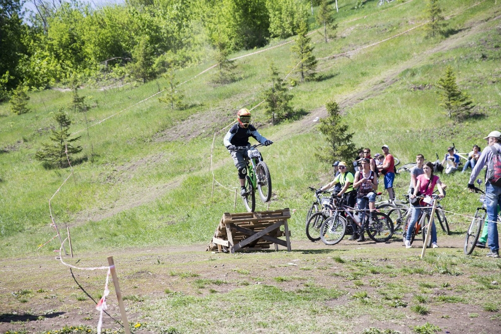 "День 1000 велосипедистов" в Уфе 2014