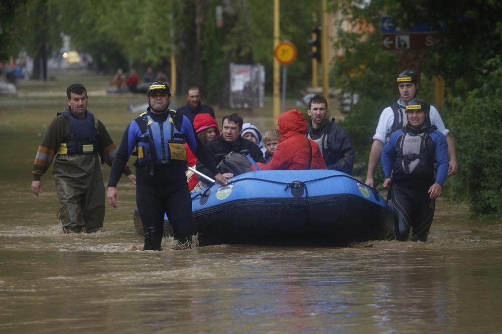 Ужасное наводнение в Сербии