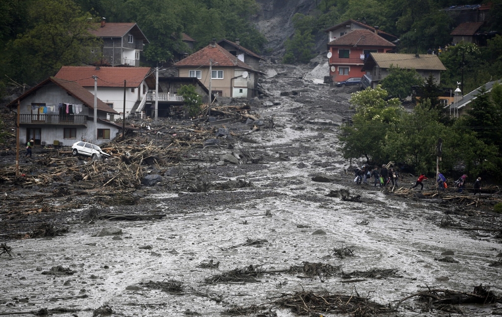 Ужасное наводнение в Сербии