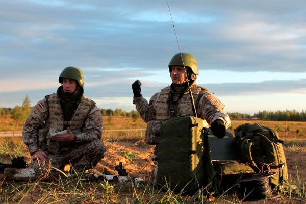 Латышская армия готова к бою с русскими оккупантами