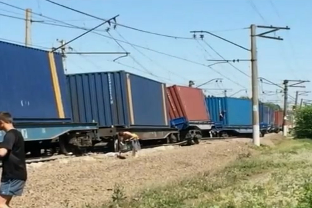 Столкновение поездов в Подмосковье