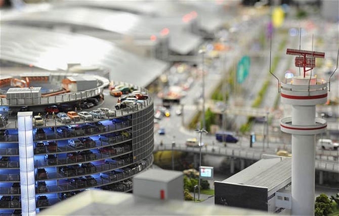 Самая большая модель аэропорта в мире.