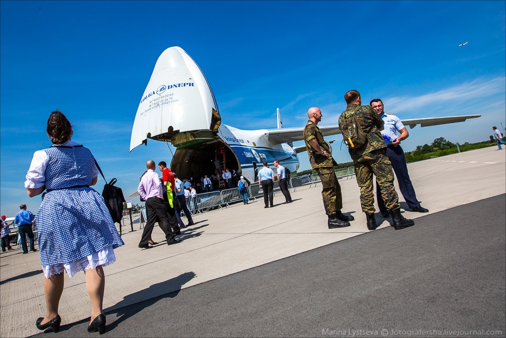 Ан-124 "Волга-Днепр" на ILA-2014