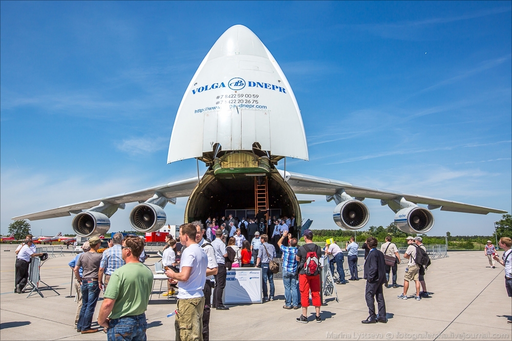 Ан-124 "Волга-Днепр" на ILA-2014