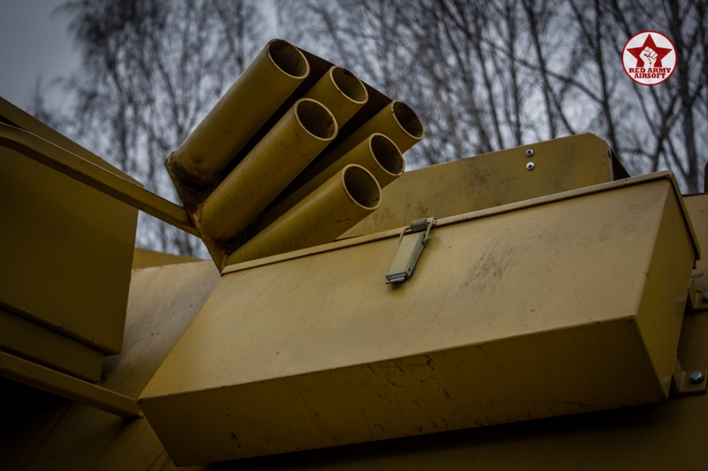 Видео обзор страйкбольного танка М1А2.
