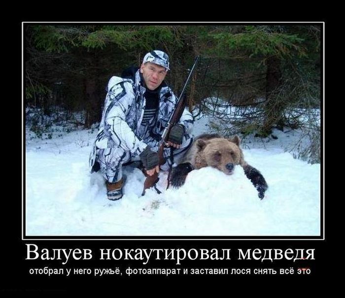 Валуев нокаутировал медведя