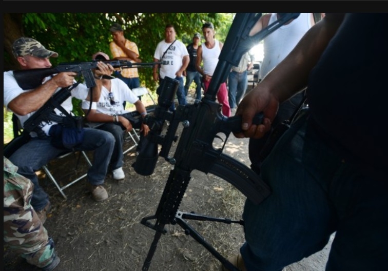 Война мексиканцев против наркокартелей. 