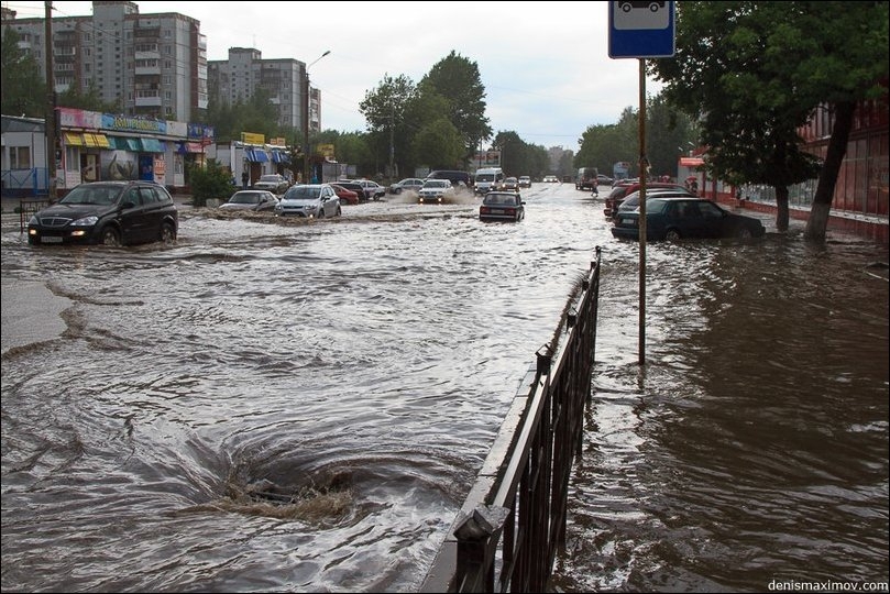 Наводнение в Смоленске