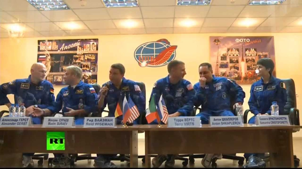 Космонавты ответили на провокационный вопрос корреспондента НТВ 