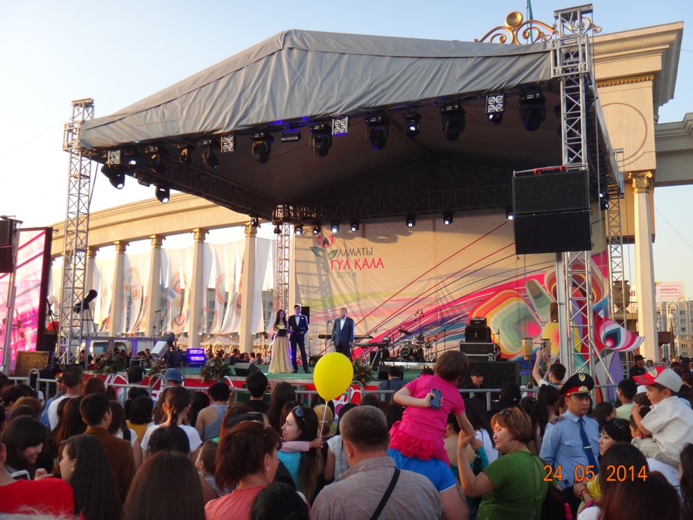 Фестиваль Цветов в Алматы